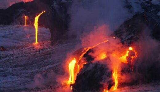 【ハワイ島】キラウエア火山から出る・二酸化硫黄＋噴煙(Vog)　鼻水が止まらない！